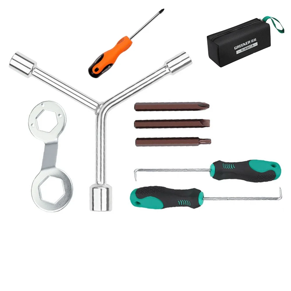 Chrome Vanadium Tools Disassembly Tool Kit Non-slip Handle Design Suitable For Washing Machines Various Tool Sizes Included