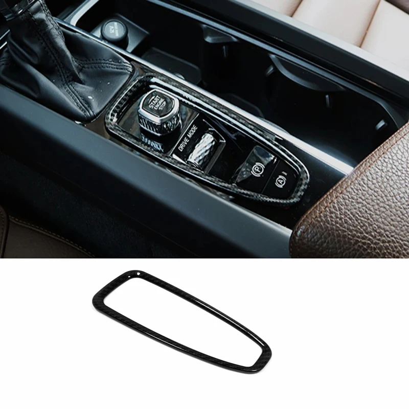 Voor Volvo XC60 XC-60 2018 2019 20 21 2022 Interieur ABS Carbon Auto Airconditioning Outlet Console Versnellingspook Hoofd Venster lift Trim