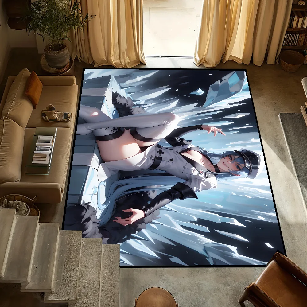

Esdeath Akame ga Kill small Bedside Kitchen Bath Living Home House Bedroom Floor Mat Doormat Large Carpet Rug Decoration