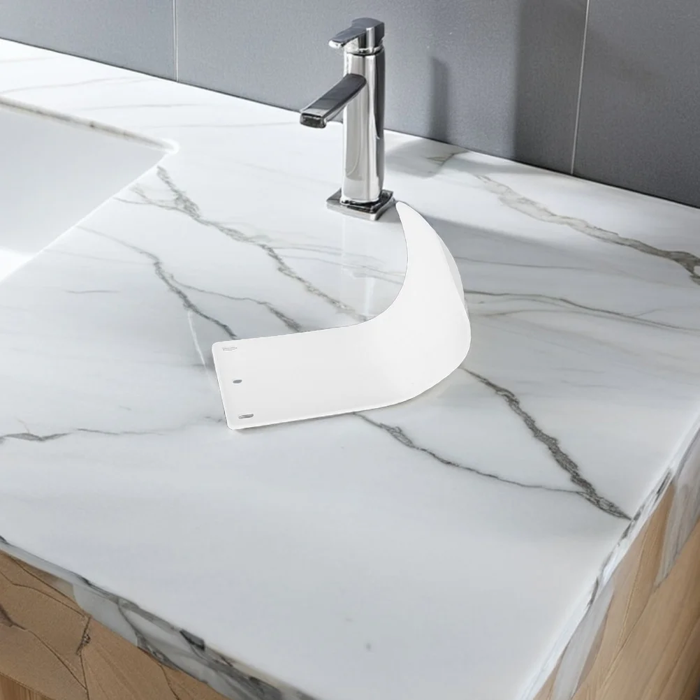 

4Pcs Wall Mount Soap Drip Tray Plastic Hand Soap Dispenser Catcher for Bathroom Kitchen Laundry Room Organization