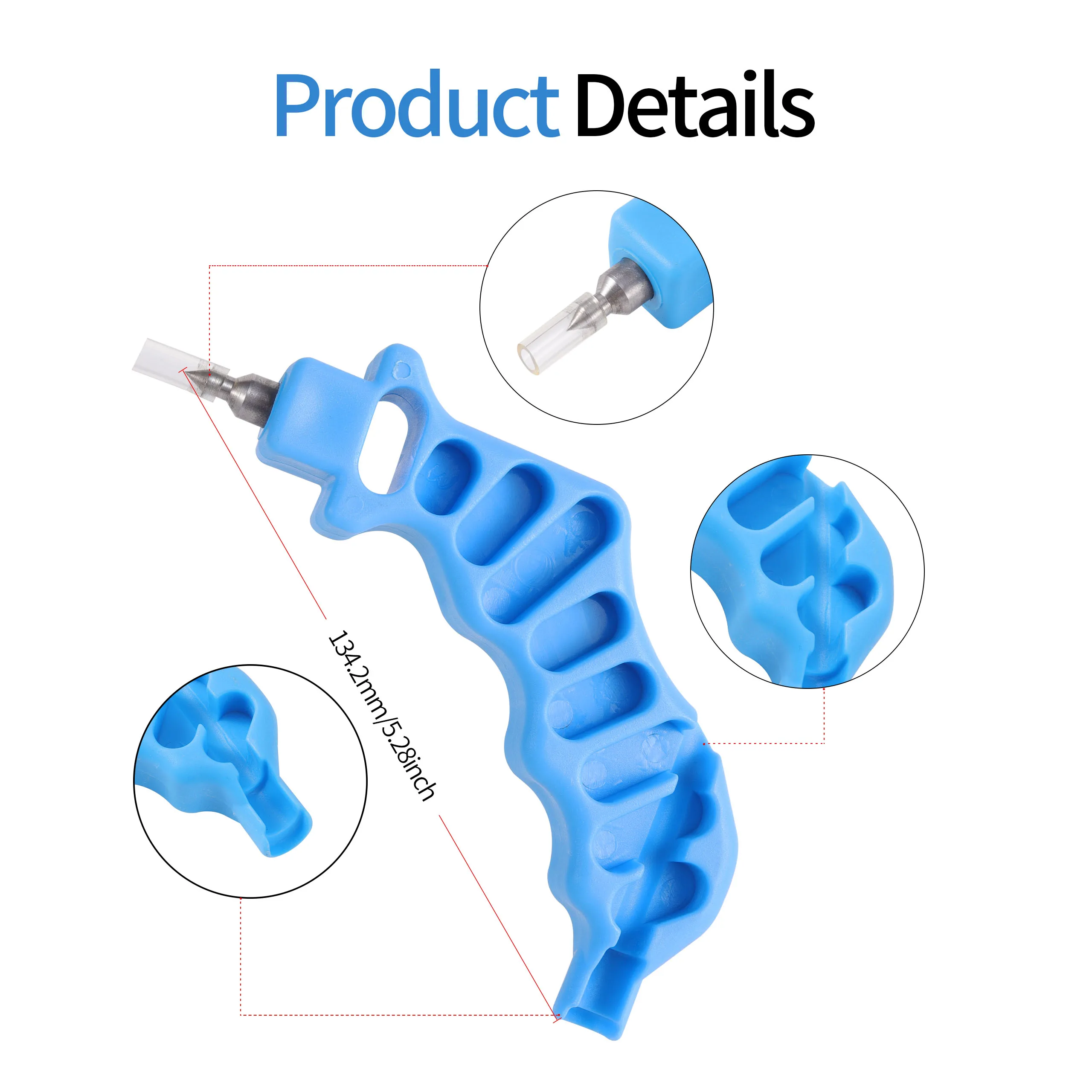 Perforadora de tubería de agua, herramienta de agujeros de perforación de tubería, boquilla de gotero, herramientas de inserción, herramienta de