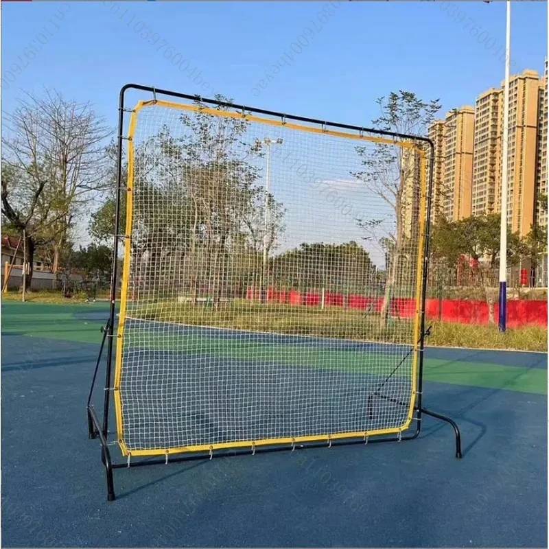 Portable Tennis Bouncing Net Training Indoor and Outdoor Sports Cast Iron Equipment Portable Training Supplies