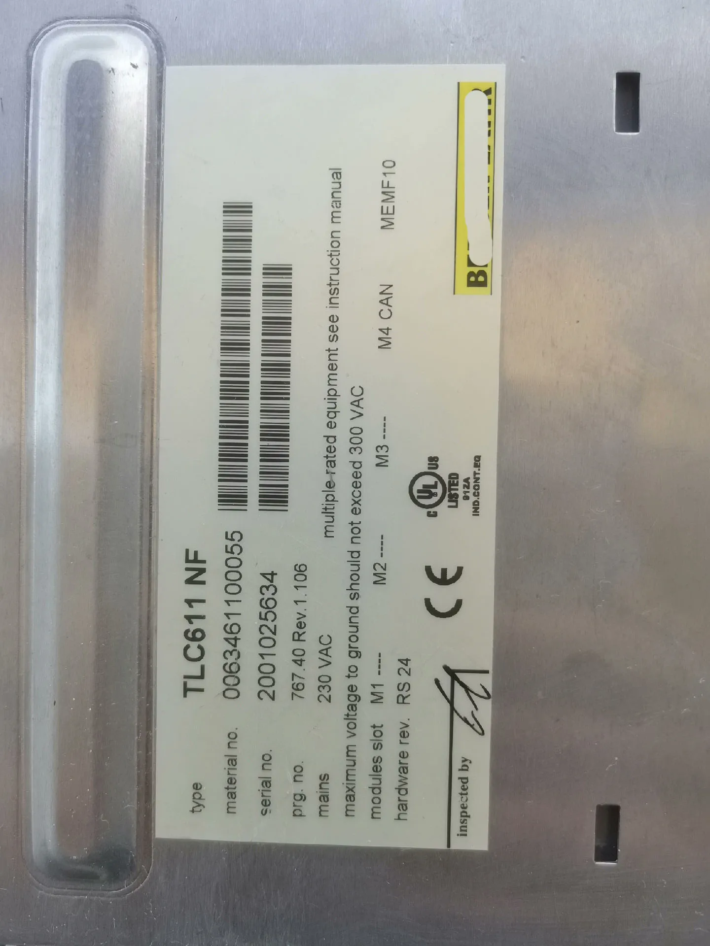 ไดรเวอร์ TLC611NF สําหรับ BERGER LAHR TLC611 NF