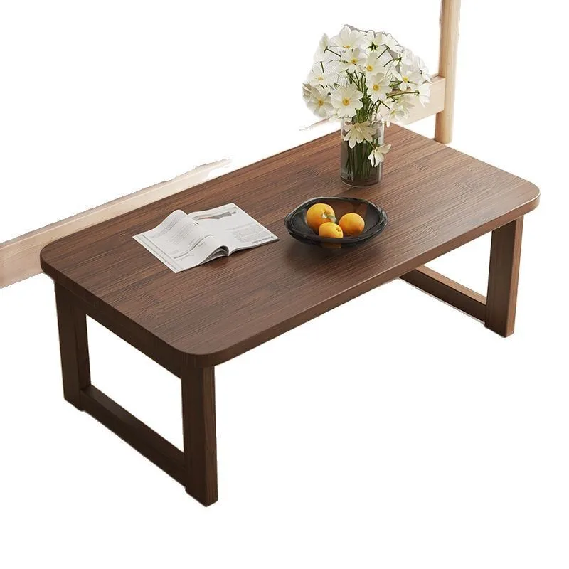 

Foldable bay window, small table, simple small coffee table in household living room, small apartment low table