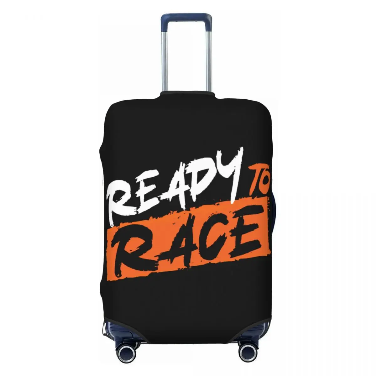 

Custom Ready To Race Luggage Cover Protector Motorcycle Rider Racing Sport Travel Suitcase Protective Cover for 18-32 Inch