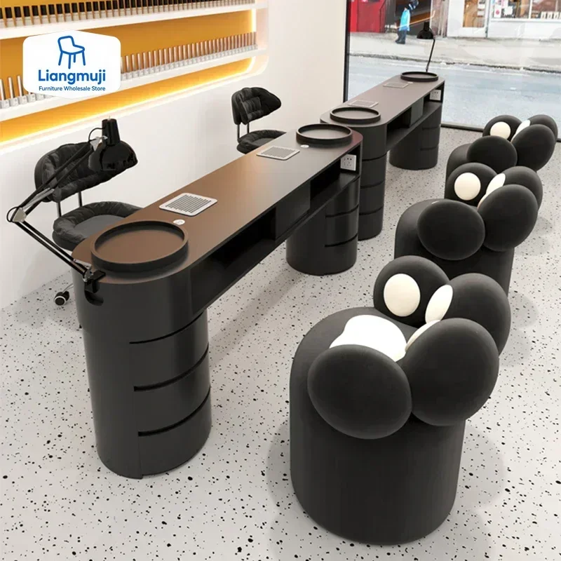 

Salon Furniture Professional Nail Manicure Table Tables Aesthetic Supplies Nails Equipment Chairs Manicure Tafel Furniture