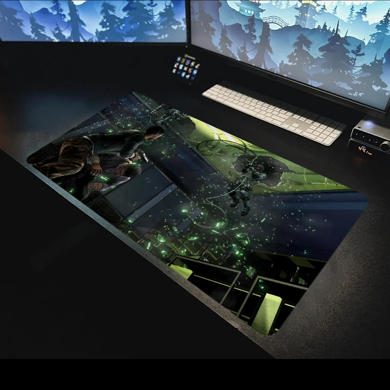 Extended Desk Mause Pad Mouse Mats Splinter Cell Conviction Mousepad Xxl Deskmat Pc Accessories Gaming Gamer Mat Anime Office