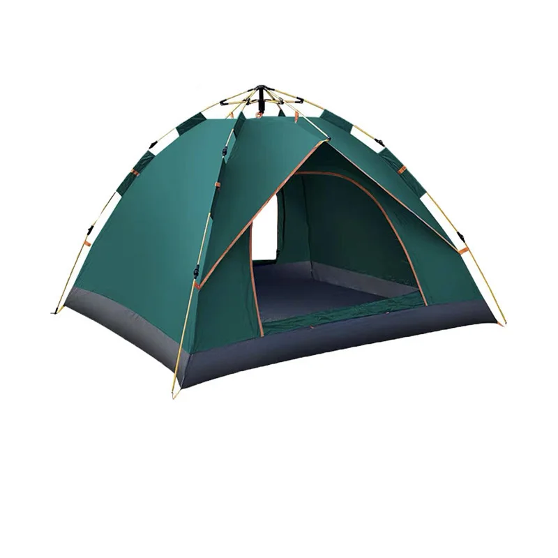 Tent Fully Automatic Spring Compression Quick Opening Tent Outdoor Thickened Sunscreen and Rainproof Beach Tent Outdoor Camping