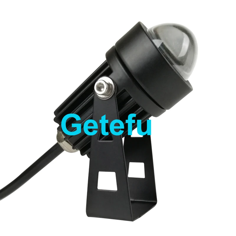 10 Stück LED-Scheinwerfer im Freien wasserdichte Wand leuchte schmaler Abstrahl winkel LED-Scheinwerfer 6w Spot lampe Langstrecken-Wand wasch lampe – Detail 4