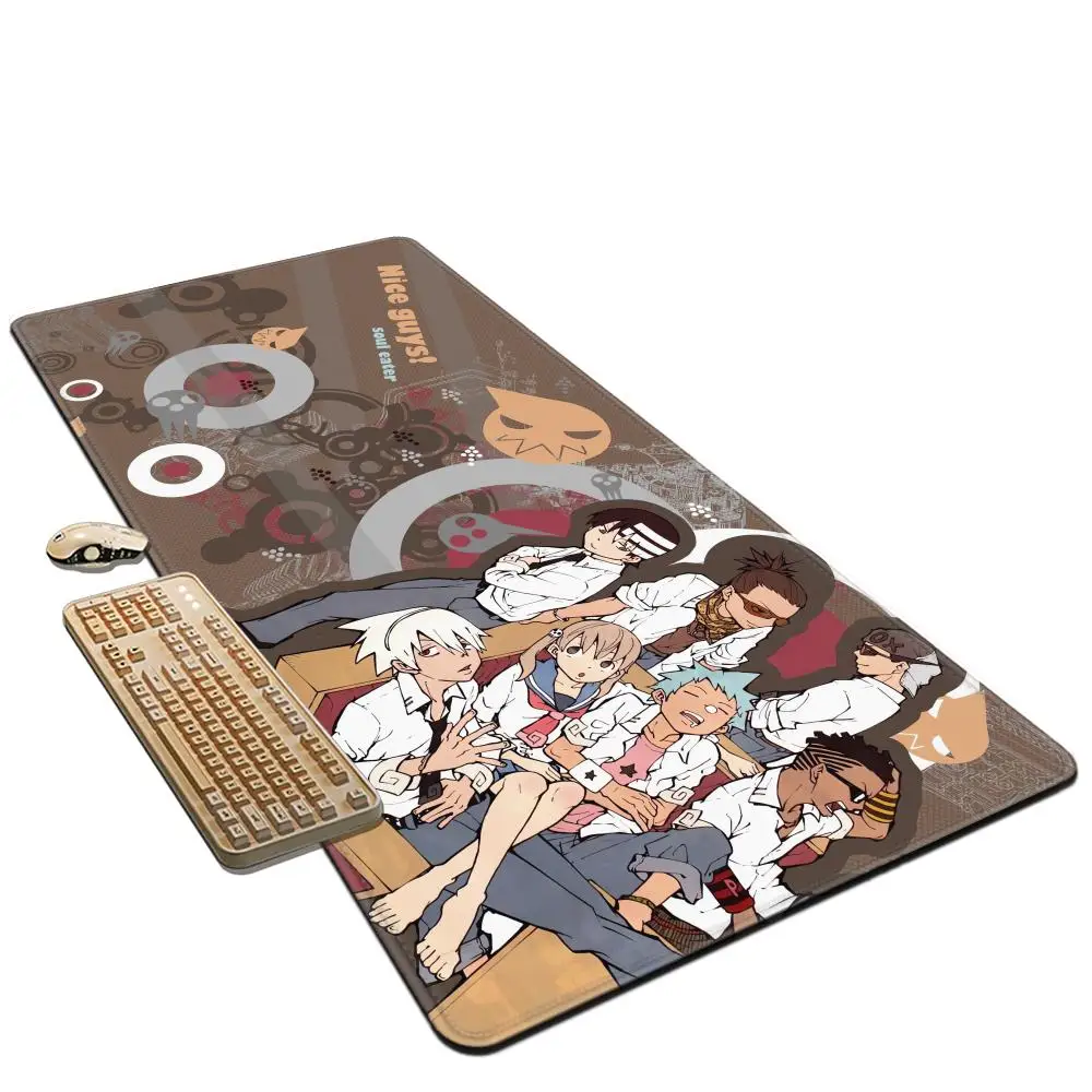 Soul Eater Mouse Pad Tablet mouse Pad Laptop xl desktop mouse pad cute HD Printing Gaming keyboard pad Player 90x40cm