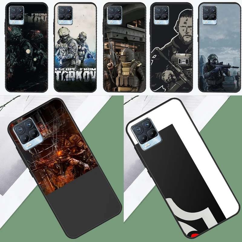 Escape From Tarkov Case For Realme 10 9 11 Pro Plus GT Neo 5 2T 3T C11 C15 C21Y C25s C30 C31 C33 C35 C55 Cover