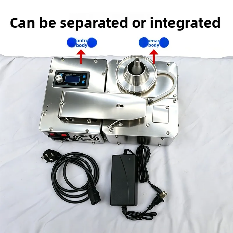 Integrated miniature selective wave soldering, mini jet tin furnace
