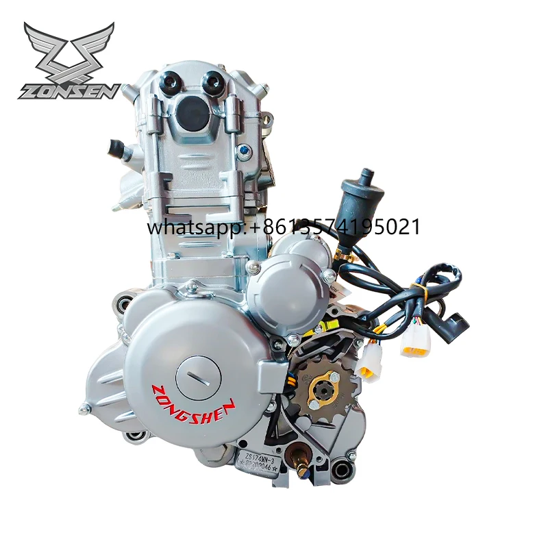 

4 Valve 4 Stroke 300cc Motorcycle Accessories Water Cooled CDI SOHC 5 Gear CBS300 Engine with Balance Shaft for Suzuki Bajaj