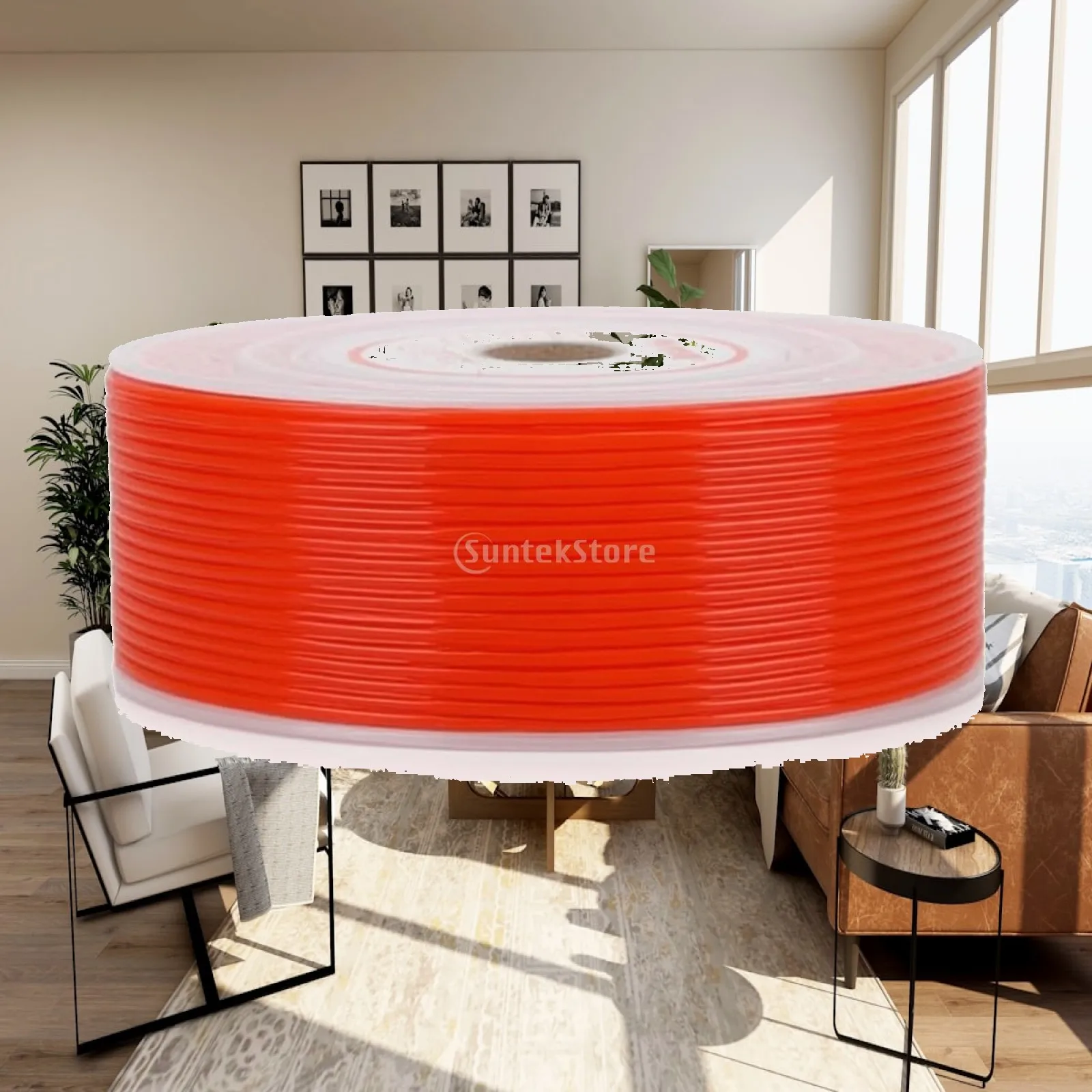 Pneumatic Hose Tpu 12x8mm 100m Roll Lightweight Compressed Air Tube for Automation Systems and Workshop Lines