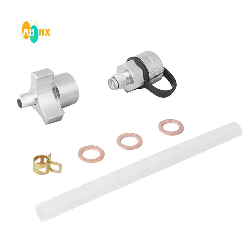 

ABHX-Car Aluminum Alloy Oil Drain Valve Quick Drain Suitable Quick Twist Oil Drain Valve For M12x1.5 With Hose Parts