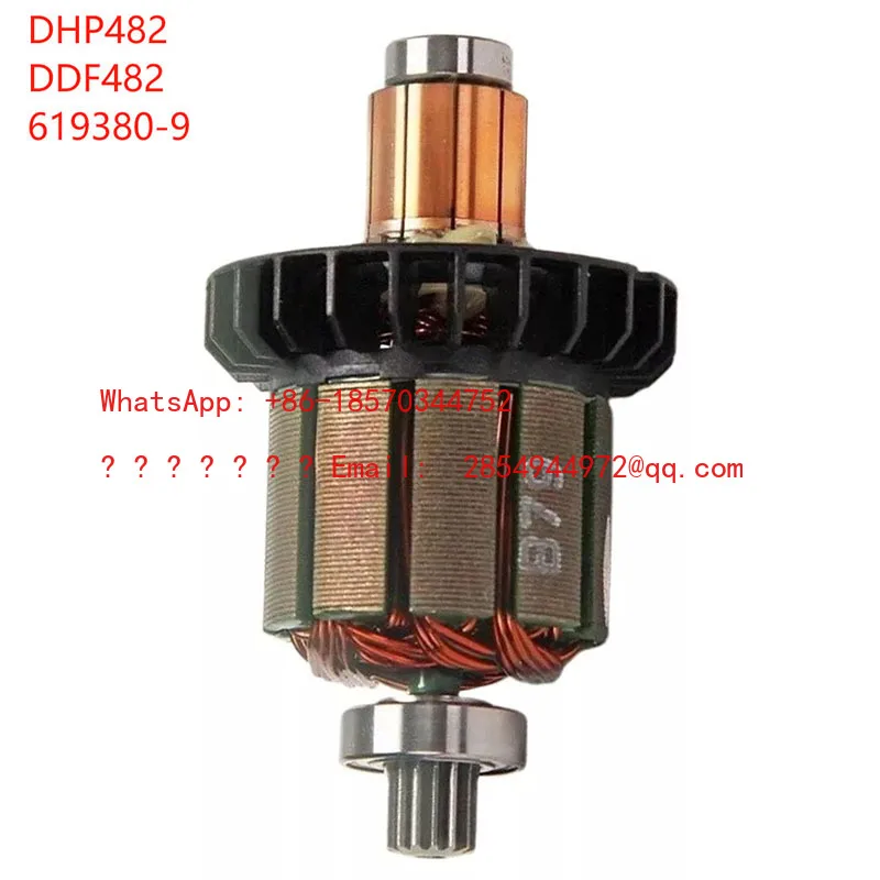 18V Cordless Drilling Rig Electric Tool Armature Rotor All Copper DTD152 XDT11 619377-8 619380-9 619583-5