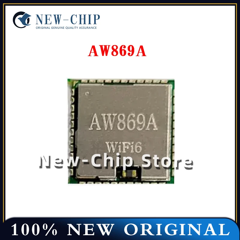 

10PCS/LOT AW869A Dual-band WiFi6 BT5.2 High integration module IC/ chip QFN44 NEW ORIGINAL