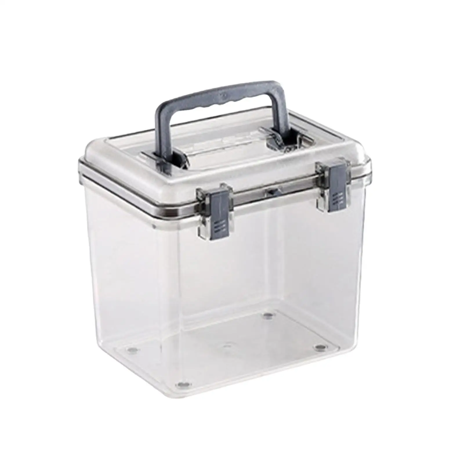 Camera Protective Case with Handle Transparent Waterproof Dry Box Wear Resistant