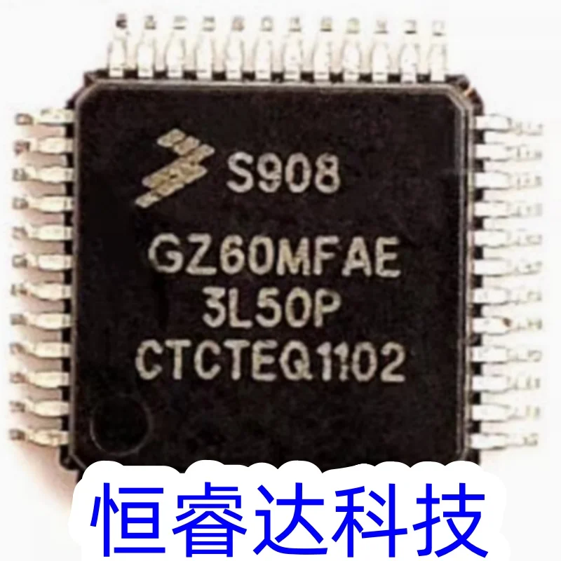 1Pcs New GZ60MFAE GZ60CFAE QFP48 S908GZ60MFAE S908GZ60CFAE QFP Car memory chips In Stock Can order