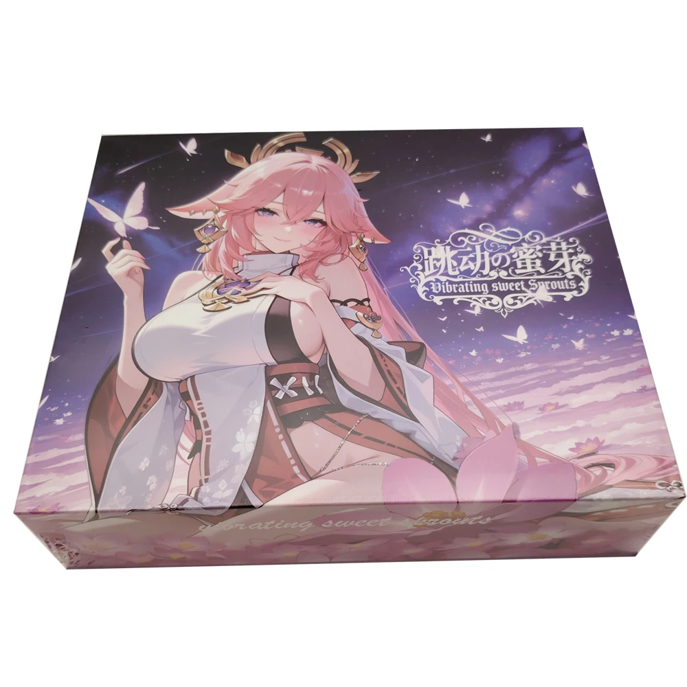 Vibranting Sweet Sprouts Collection Cards Popular Elegant and Captivating Anime Character Personality Exquisite Card Kids Gifts