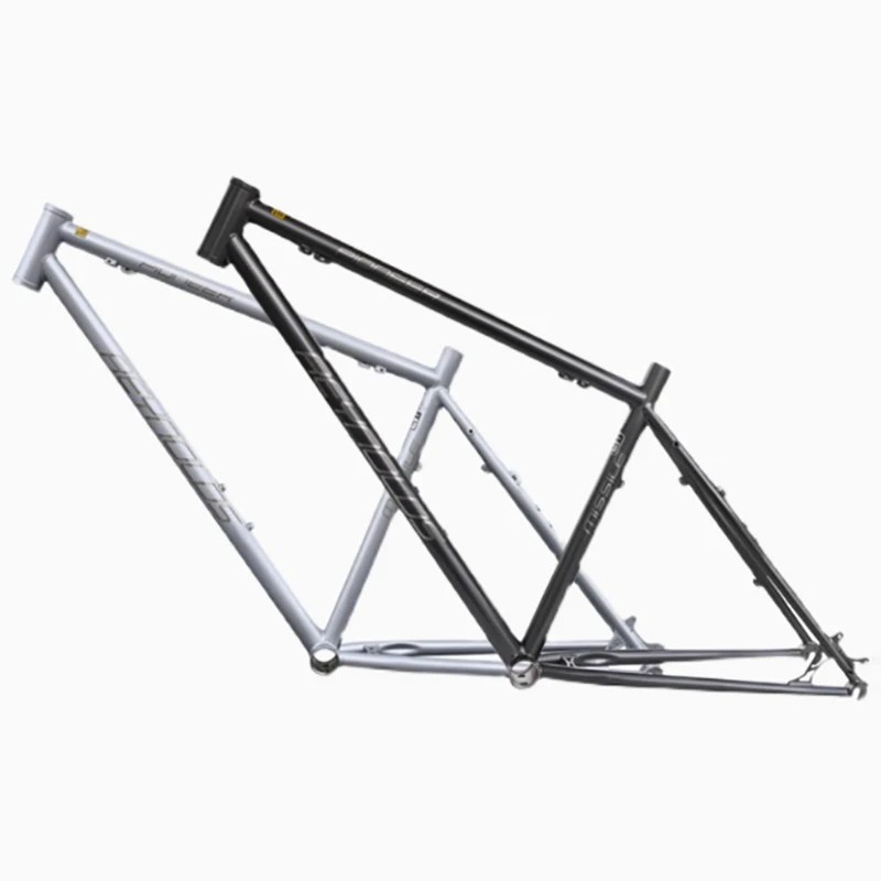 Mountain Bike Frame Reynolds 520 Cr-Mo Steel Material 26*16.5/17.5 Size Fits Disc-brake/V-brake MTB Frameset Bicycle Parts