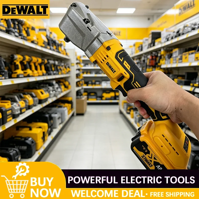 

Аккумуляторный бесщеточный гайковерт DeWALT 20V, 1200 Нм, электрический беспроводной драйвер 1/2'' для снятия винтов и гаек, инструмент для ремонта автомобилей