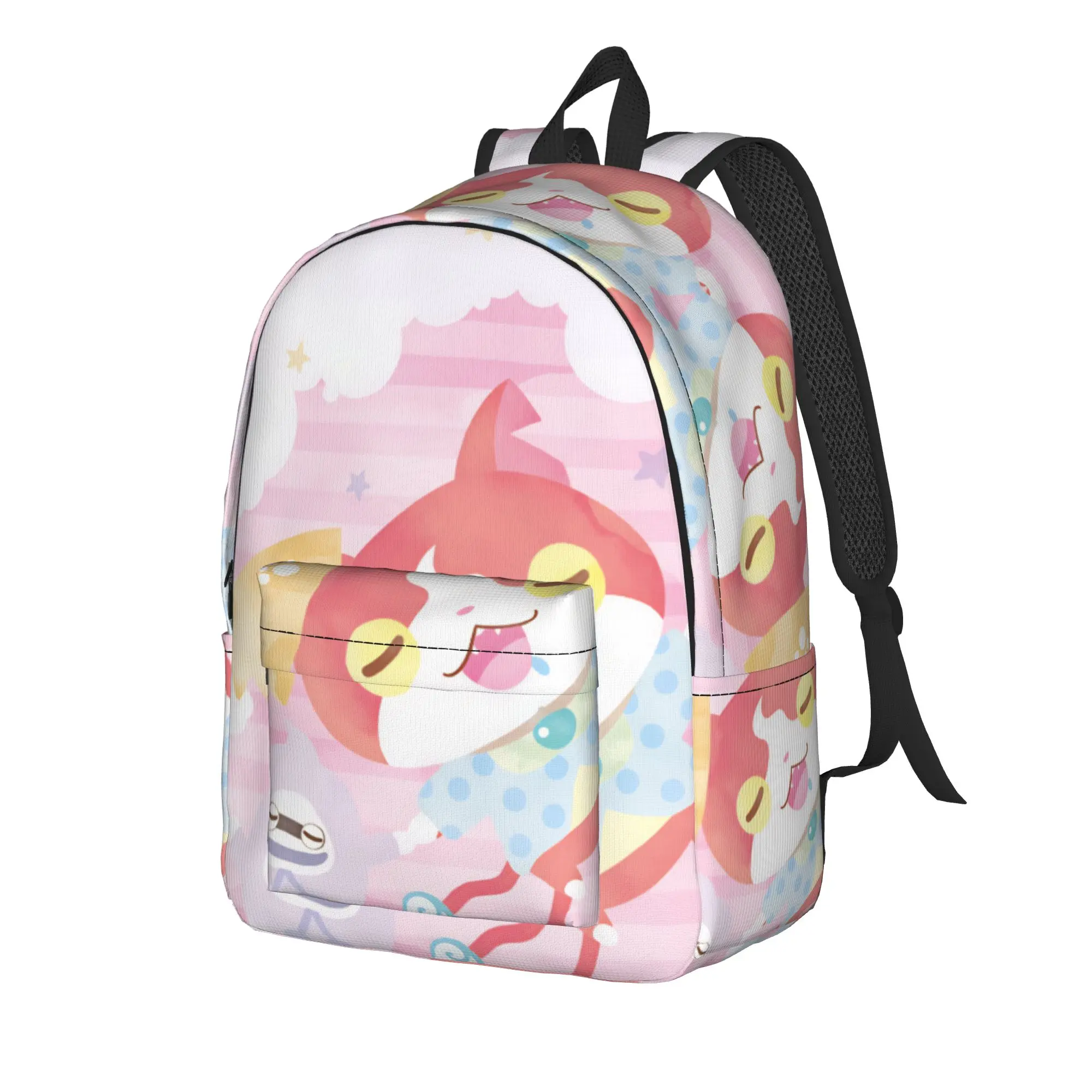 Yokai Watchs  Backpack  Boy Polyester Cycling Backpacks Large Fashion School Bags Rucksack