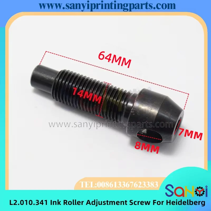 Vis de réglage du rouleau d'encre Heidelberg SM74 CD74, 1 pièce, vis de fixation pour pièces de Machine d'impression