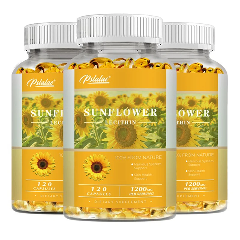 

Sunflower Capsules - Protect the Liver, Support Breast Health, Relieve Anxiety, Promote Healthy Brain, Cardiovascular