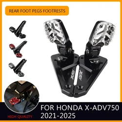 For HONDA XADV750 X-ADV750 X-ADV 750 2023 2024 2025 Motorcycle Accessories Foldable Passenger Pedal CNC Footrests Foot Pedal