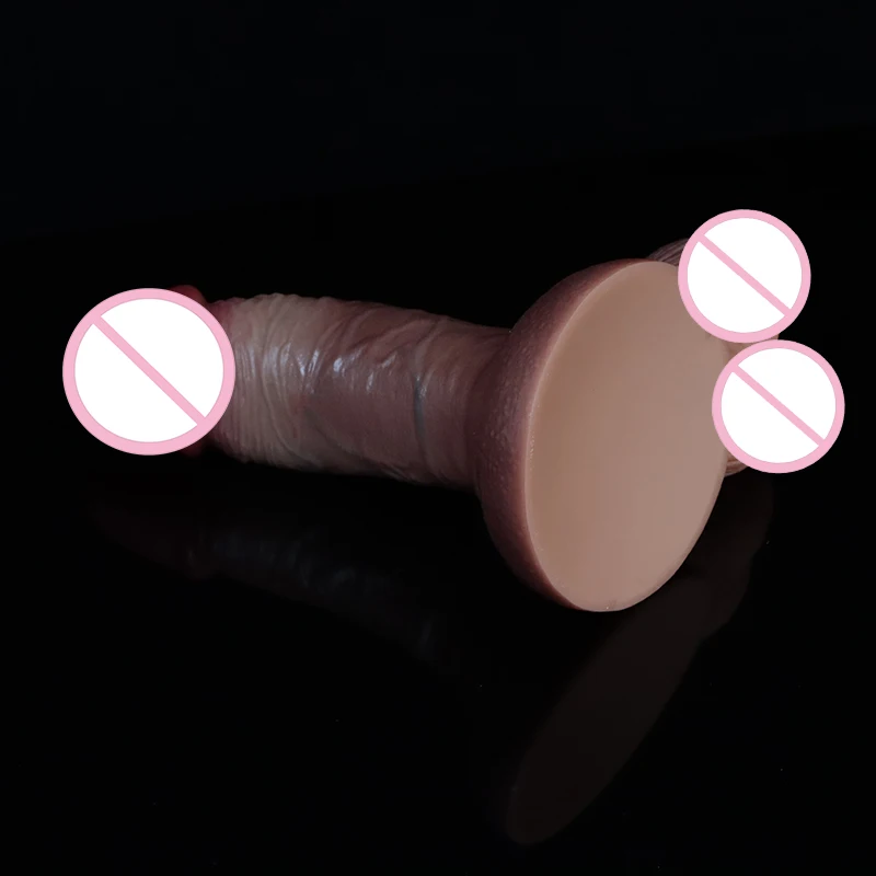 Soft Sexy Huge Dildo 4 Size Super Realistic Penis Female Masturbator Silicone Suction Cup Dildos for Women Big Dick Skin Feeling