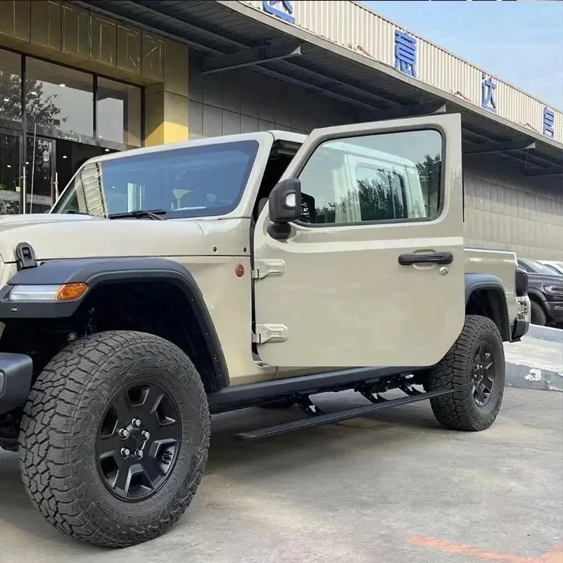 Superior Quality Electric Side Steps Automatic Aluminium Alloy Electric Running Board for  Gladiator JT 2019-2024