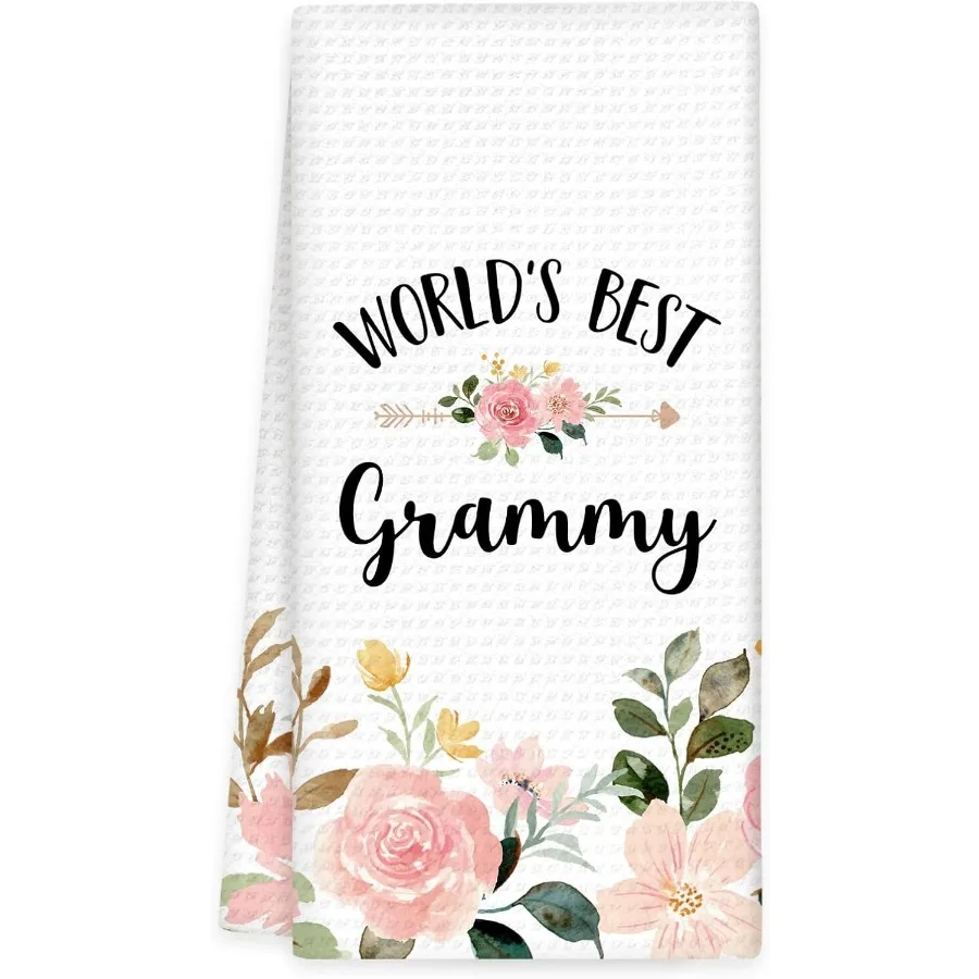 

Grammy Gts Kitchen Towels Gts for GrammyGrandma Hand Towels Grandma Gts from Grandkids World's Best Grammy Dish Tea Towel for K