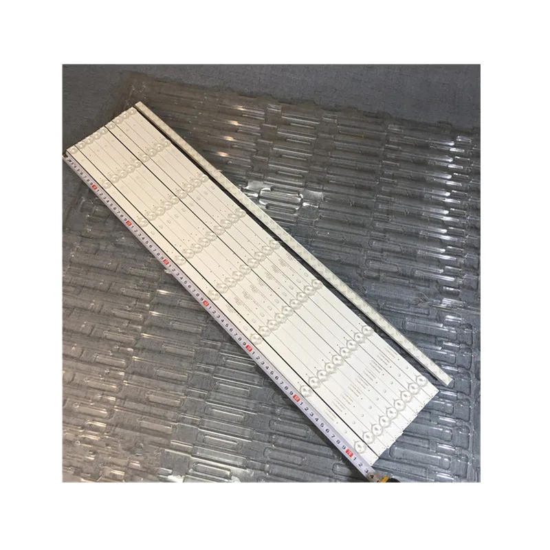 

44piece/lot FOR 730MM 8LED 3V aluminium LCD TV backlight bar 100%new for Hisense Changhong TCL Maintenance use