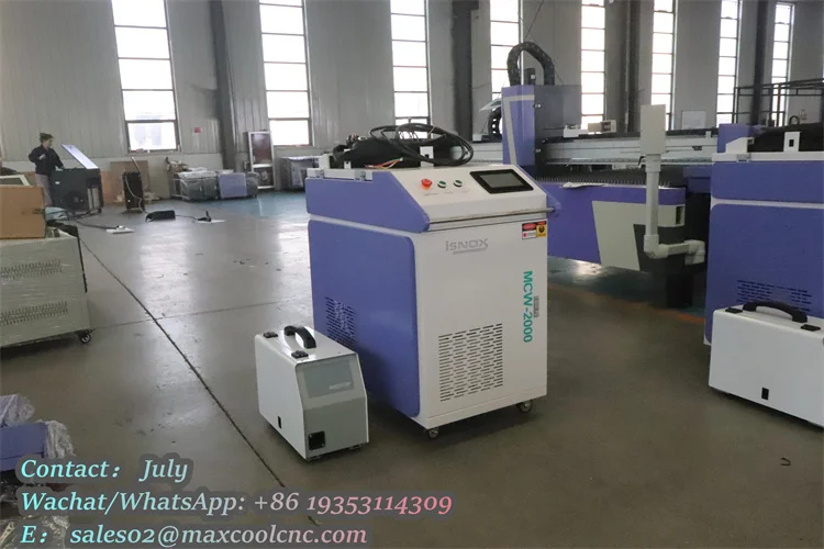 One Machine Handles Your Metal Jobs 1500W 2000W 3000W Handheld 3-in-1 Fiber Laser for Rust Cleaning Welding & Metal Cutting