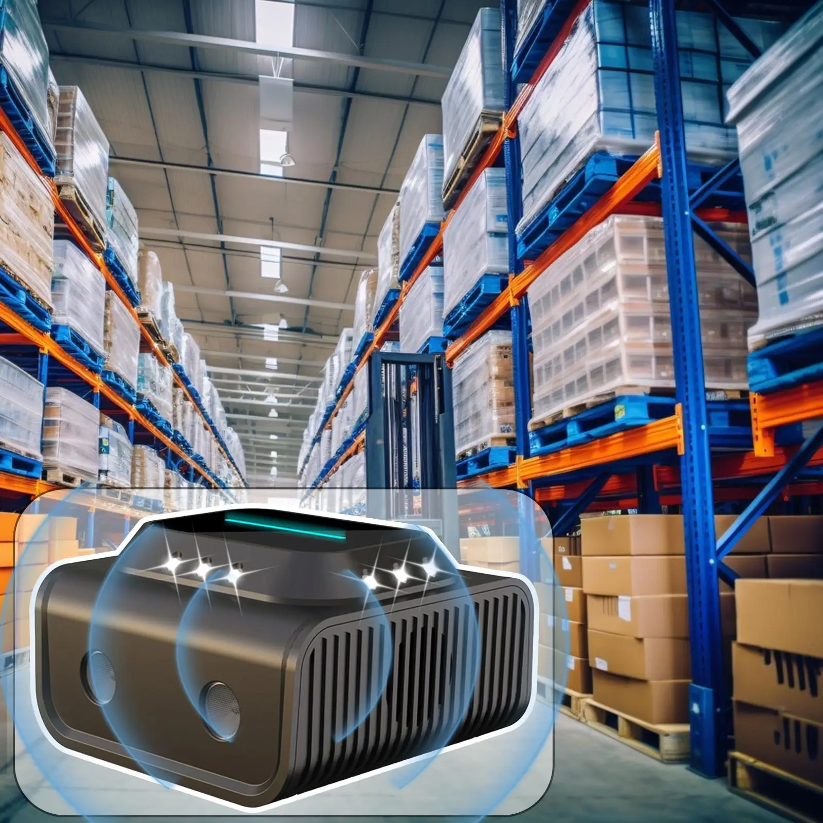 Variable Frequency Animal Management Color Changing Animal Solution With Green Blue Red Lights Electronic Roof Warehouse Control