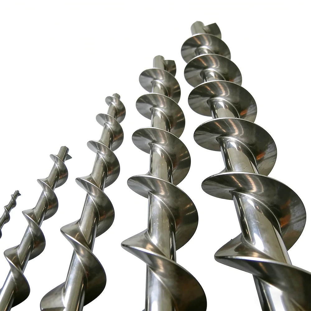 Custom Stainless Steel Helical Propeller Blades One-Piece Formed Stainless Steel Propeller Blades No Weld Seams Highly Wear-Resi