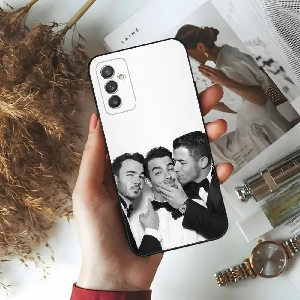 Band J-Jonas B-Brothers  Phone Case For Samsung Galaxy A20,A21s,A22,A31,A32,A52,A53,A72,73,A80,A91 Soft Black Phone Cover