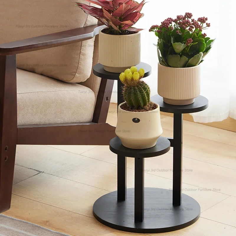 زهرة الجرف رفوف النباتات متعدد الطبقات غرفة المعيشة الطابق نوع داخلي شرفة رفوف النباتات أثاث الحدائق في الهواء الطلق الموقف FYPS