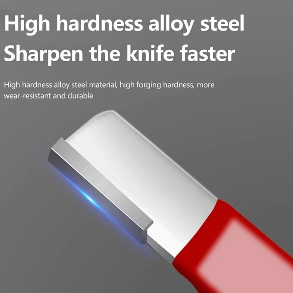 Professional Knife Scissors Sharpener Metal Knife Pruning Sharpening Stone Handheld Garden Shear Scissor Portable Sharpener Tool