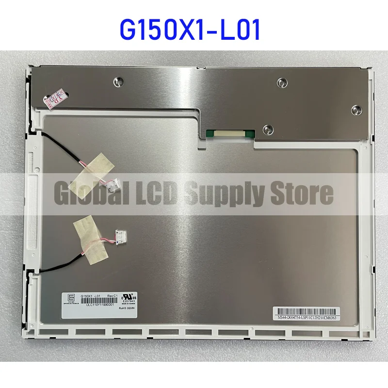 

G150X1-L01 15.0 Inch Original LCD Display Screen Panel for CMO Brand New and Fast Shipping 100% Tested