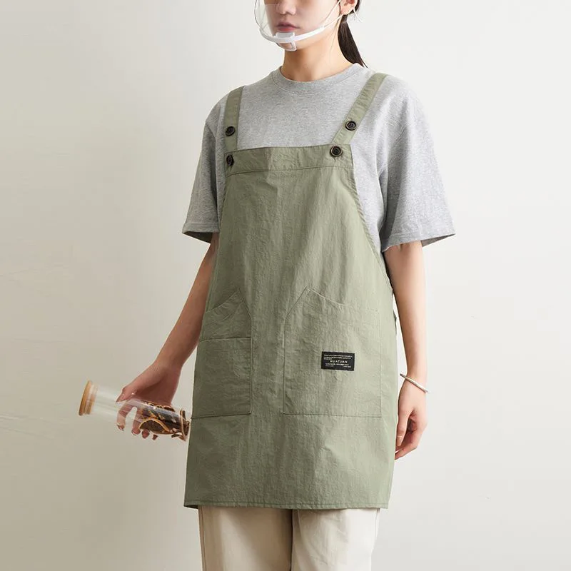 

Waiter Workwear Men and Women Workwear Cake Catering Pet Cafe Simple Apron Chef Clothing