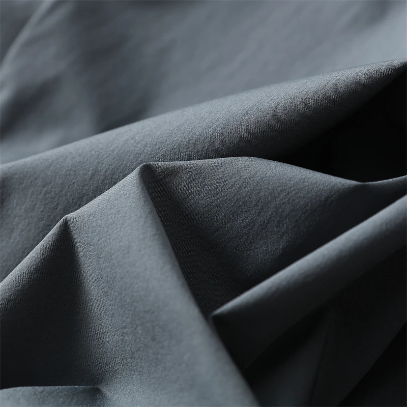 

High-End Cool Fabric Lightweight Men's Summer Suit Jaet Breathable Sunscreen Faionable Urban Sle Long Sve Two Buttons