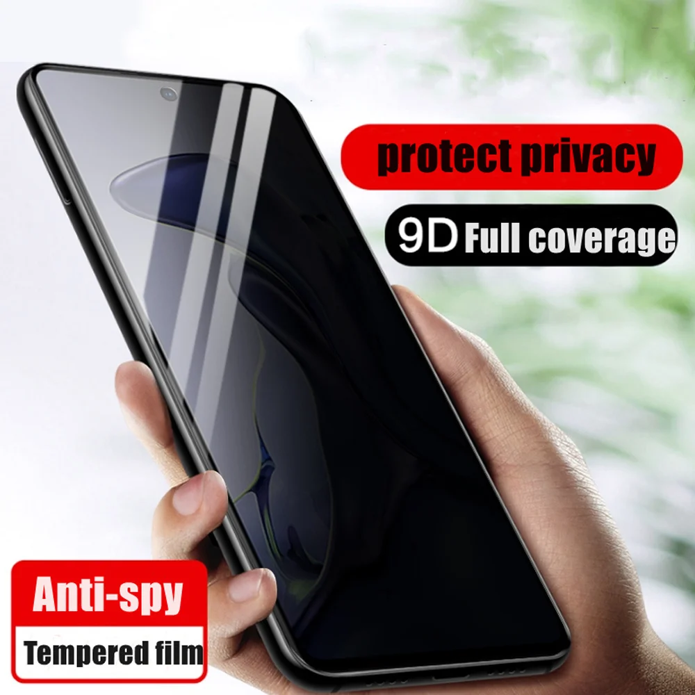 Anti Privacy Tempered Glass Poco F5 X5 Pro 5G Anti-Peep Screen Protector For Xiaomi Poco X5 X4 X3 Pro Anti-Spy Front Glass Poko F5 F3 F4 GT