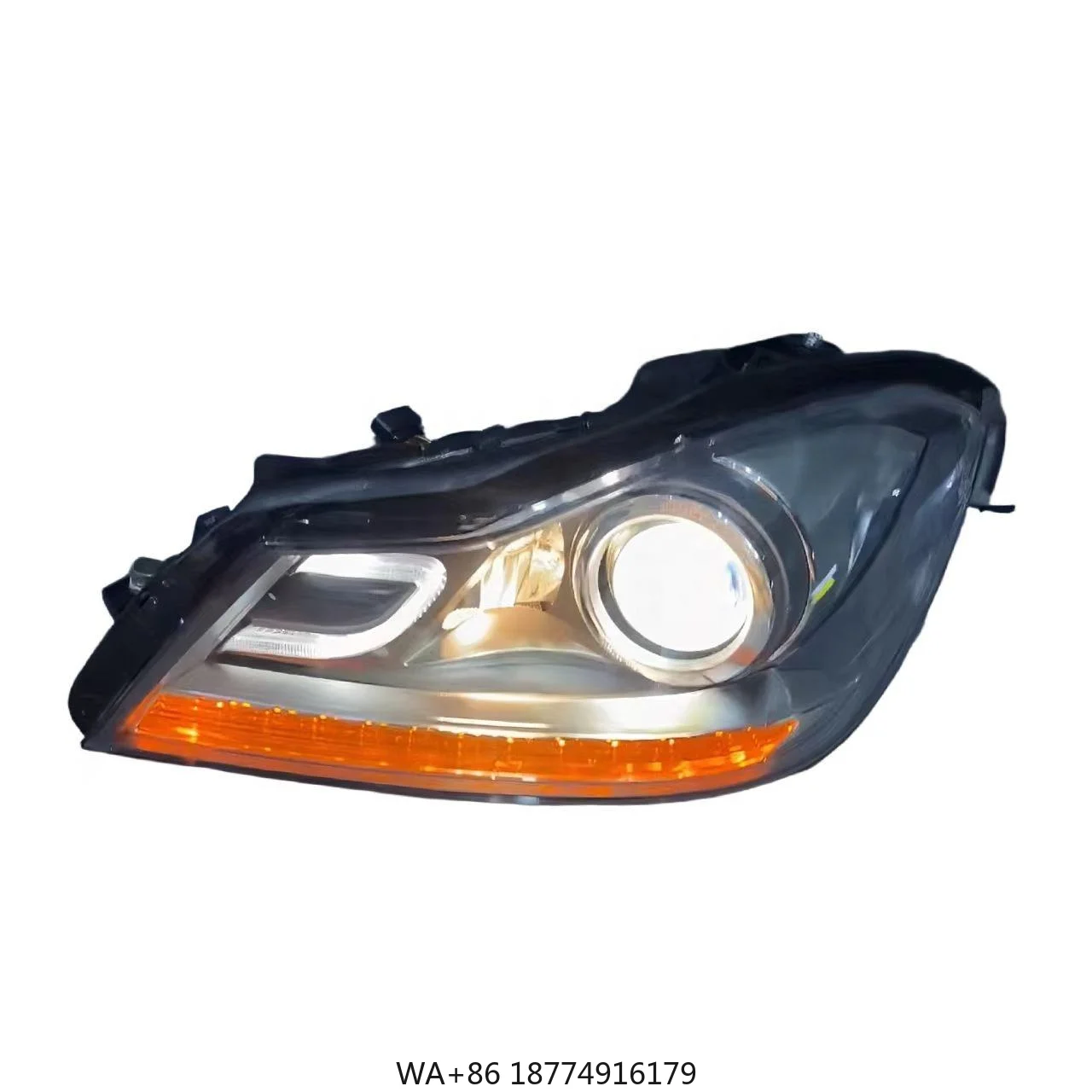 

Apply to W204 C204 S204 Xenon Headlights C-Class C250 Automotive Front Bumper Lighting System for 2011-2013