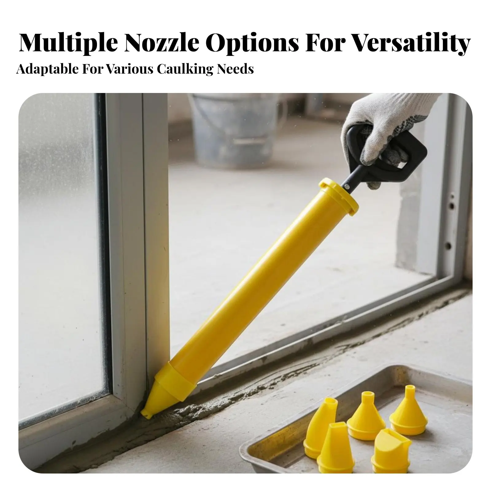 Cement Grouting Extended Length Cement Caulking Manual Concrete Mixture Pump Stainless Steel Frame Construction Tool
