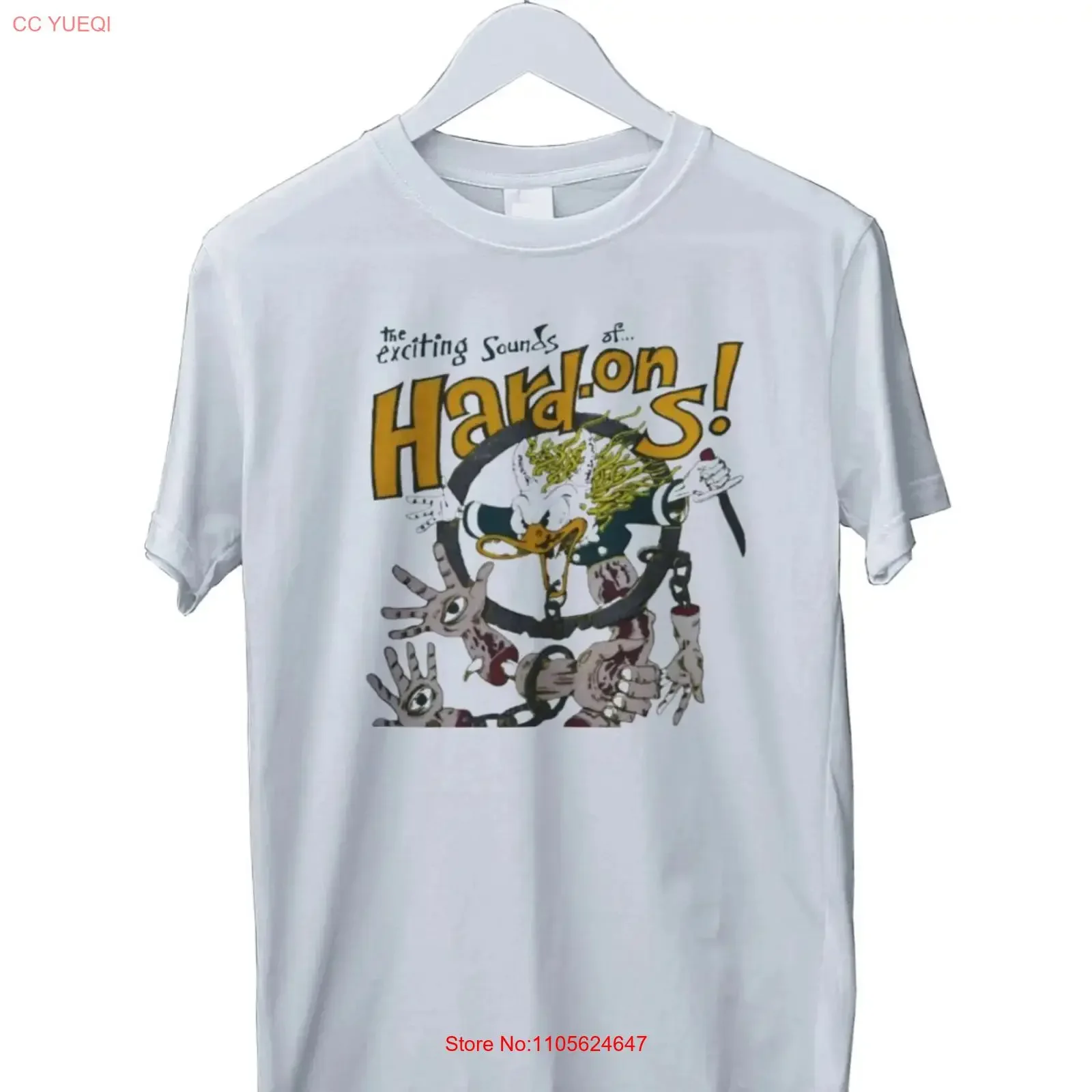 Hard Ons band The Exciting Sounds T Shirt Mens S M L XL 2 3 4 long or short sleeves vintage Washed Breathable