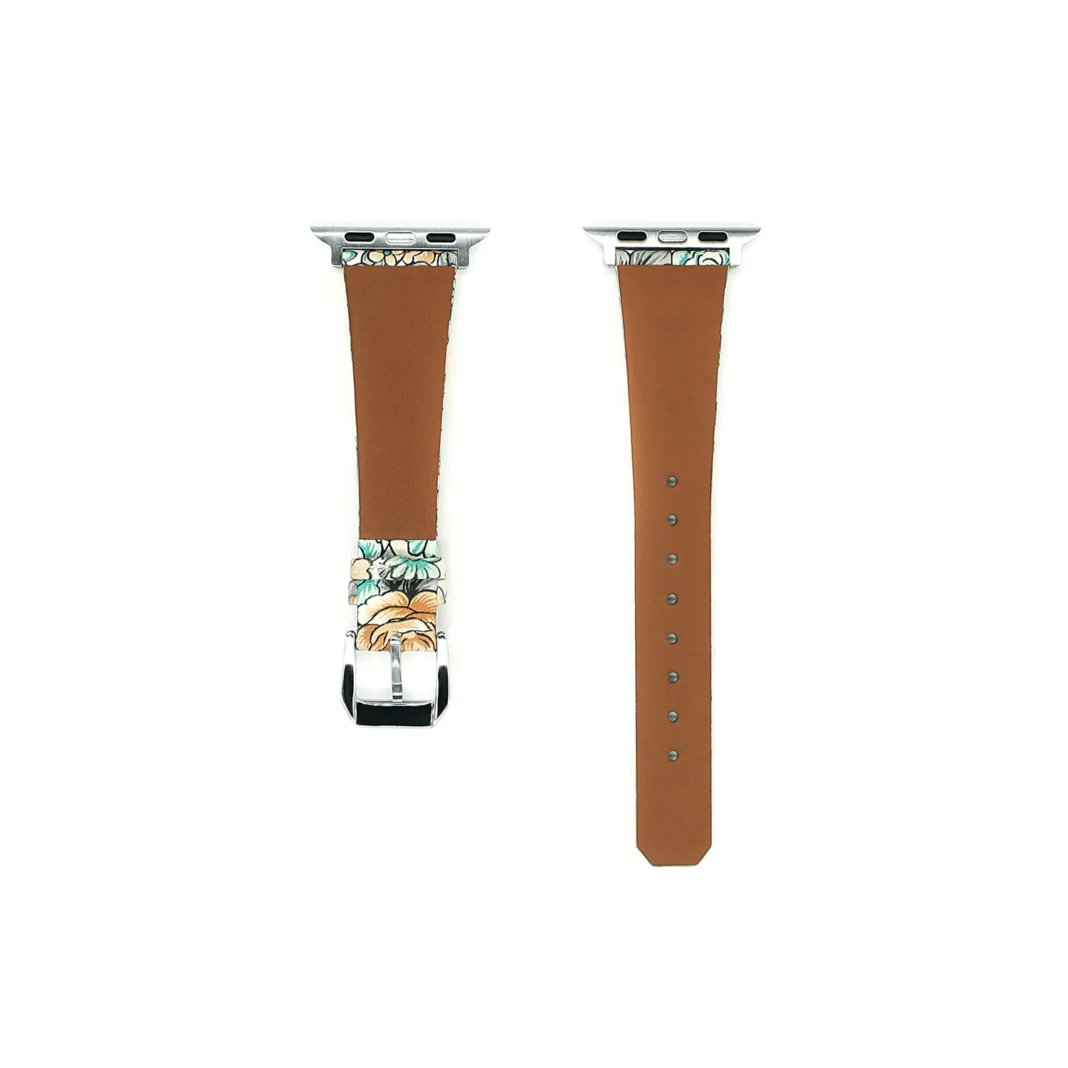 Cowhide Color Creative Strap for Applewatch9 Watch Strap for Iwatch Se   for Apple Band image 3
