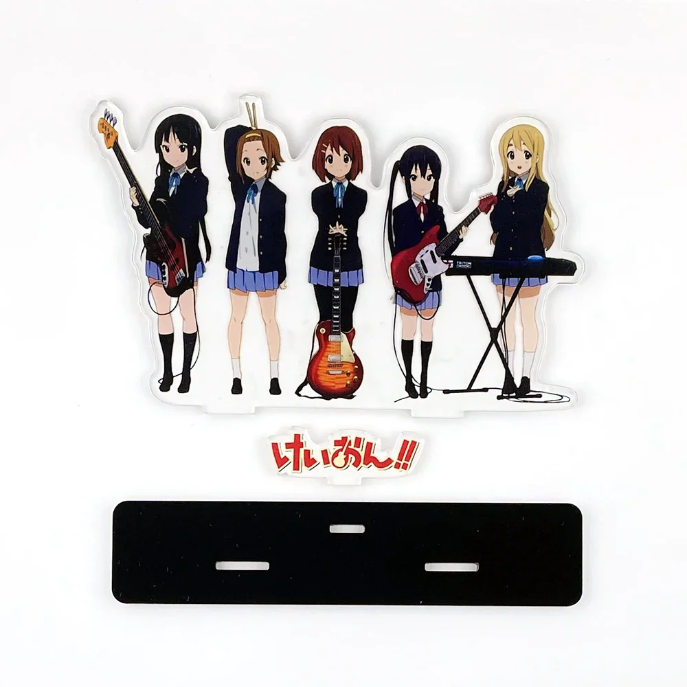 

group Hirasawa Yui Akiyama Mio Tainaka Ritsu Kotobuki Tsumugi acrylic standee figurines desk decoration cake topper