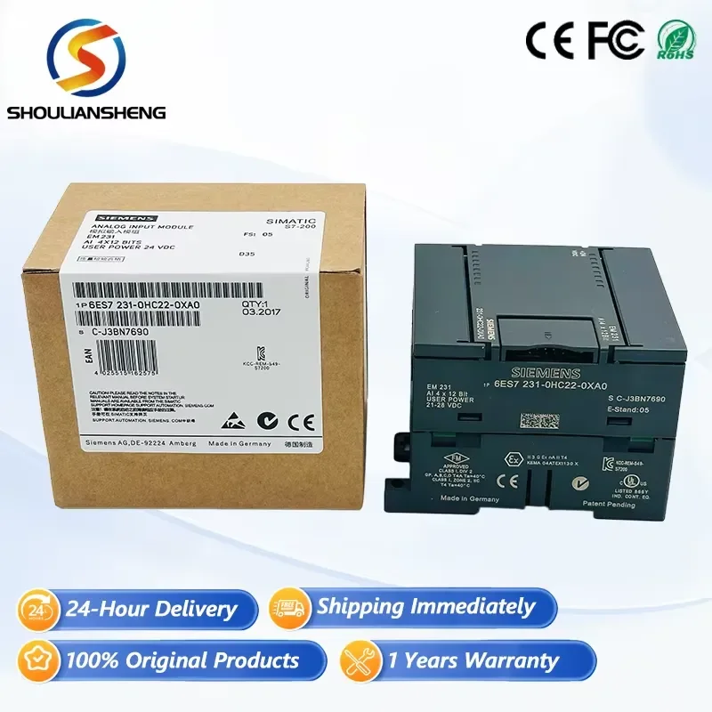 High Quality Industrial Automation 6ES7 231-0HC22-0XA0 with 6ES7231-0HC22-0XA0 Plc Logic Programming Controller